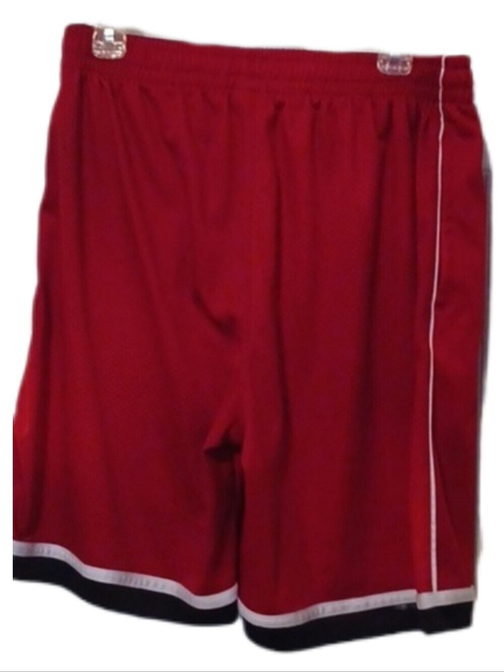 -- Spalding Red Athletic Shorts with Classic Design Men's Size XLarge Casual